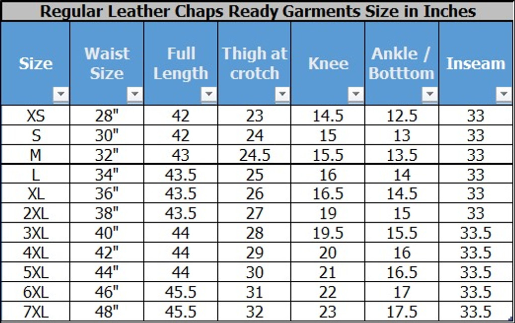Genuine Leather Mens Assless Chaps