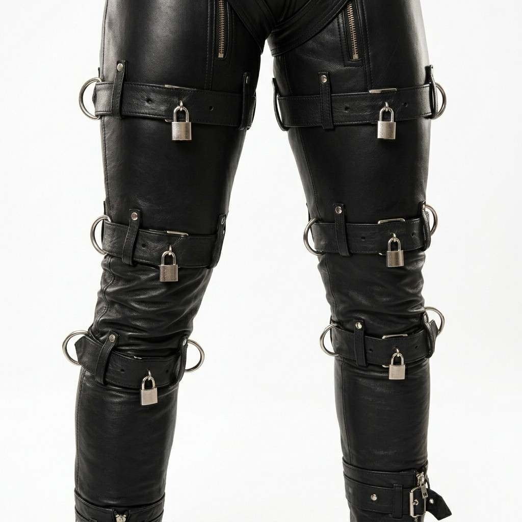 bondage pants, leather bondage pants, male bondage pants, mens bondage pants, men's bondage pants, leather pants bondage, mens leather pants, gay leather pants, leather biker pants, leather biker jeans, leather pants for bikers