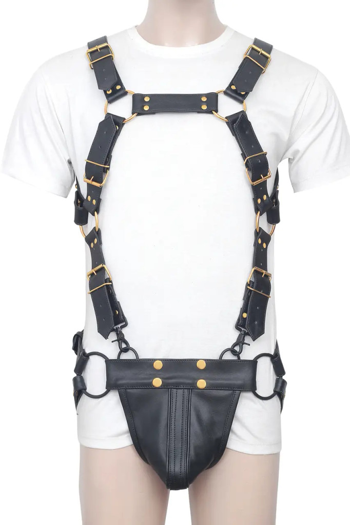 Bold and Stylish Jockstrap with Harness - Shop Now