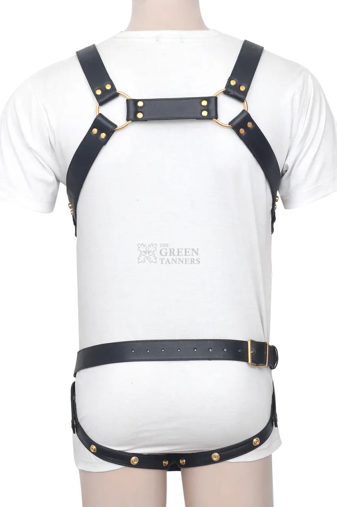 leather jockstrap harness, leather harness