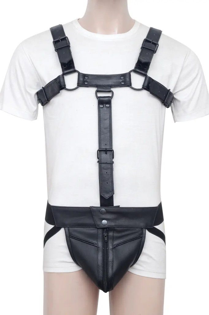 Sleek & Stylish Jockstrap with Harness Sleek & Stylish Jockstrap with Harness