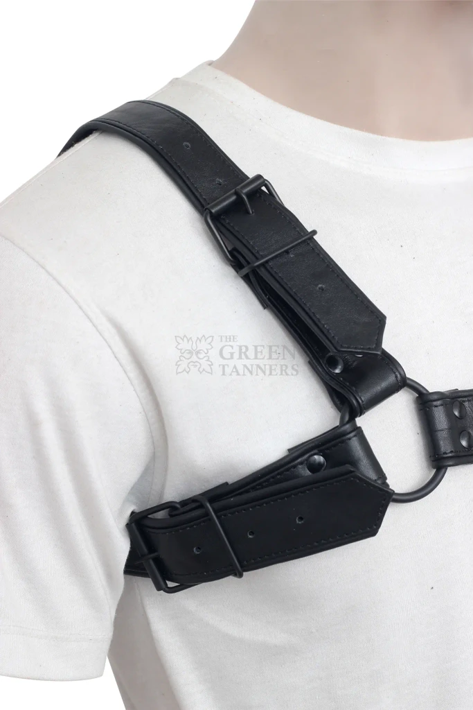 leather jockstrap harness, leather harness