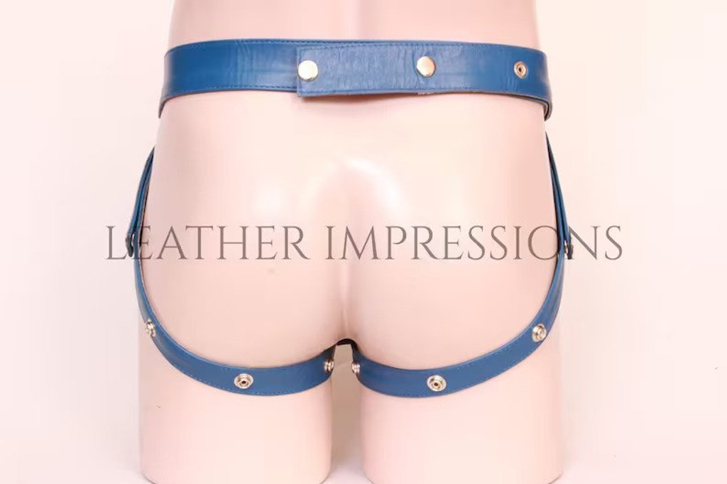 leather jockstrap, leather jockstrap with removable cod piece, leather thong, leather underwear, BDSM Jockstrap, leather bondage jockstrap