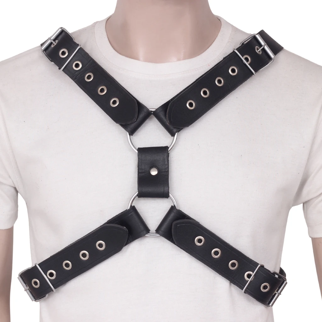gay leather harness