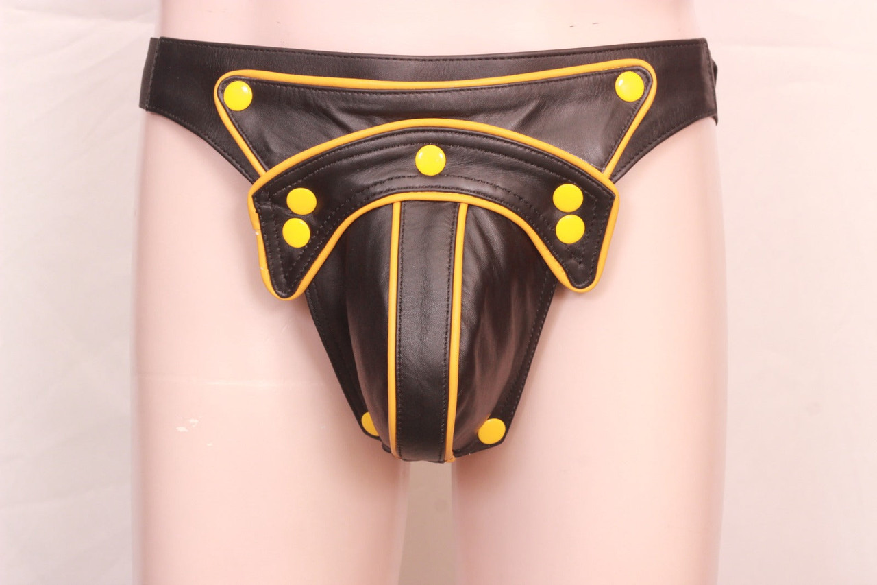 Sexy Thong BDSM Underwear Fetish | Genuine Leather Jockstrap
