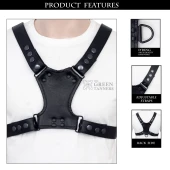 mens leather body harness - free shipping, mens leather body harness