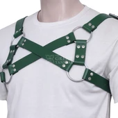 gay men harness - closer look, leather gay men harness, leather harness