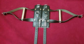 leather suspension cuffs, suspension cuffs, leather wrist cuffs, bondage suspension cuffs, bdsm suspension cuffs