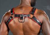 Leather harness, leather jockstrap, BDSM harness and jockstrap for mens, gay jockstrap