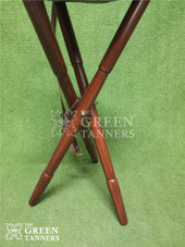 cordura seat camping stool for hunting, tripod camping stool