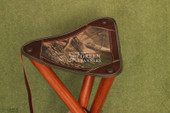 leather camping stool, camping stool for hunting
