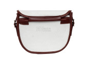 leather cartridge bags,  cream leather cartridge bags, canvas leather cartridge bags