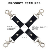 Exquisite Genuine Leather Hogtie for BDSM Enthusiasts – Shop Now