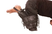 leather pet crawler, leather restraint, leather bondage restraint, bdsm leather pet crawler