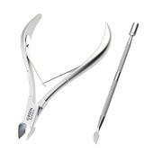 Stainless steel cuticle nippers, cuticle nippers, cuticle cutters, cuticle trimming, cuticle pusher