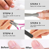 Stainless steel pink cuticle nippers, cuticle nippers, cuticle cutters, cuticle trimming, cuticle pusher