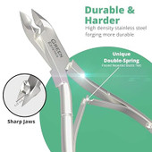 stainless steel cuticle nipper, cuticle trimmer, cuticle cutter