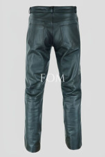 leather motorcycle pants, leather biker pants, black leather biker pants