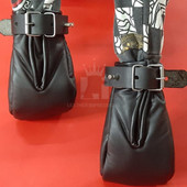 leather mittens, leather bondage mittens, leather mitts, bdsm leather mitts