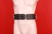 leather bondage belts, leather restraints belts, black leather belts