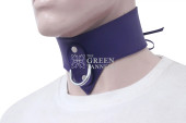 bondage posture collar, Posture Collar, Leather BDSM collar, BDSM slave collar