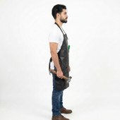 leather welding apron, leather woodwork apron, leather carpenter apron, leather blacksmith apron, leather butcher apron