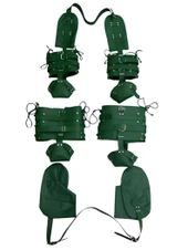 bdsm pet crawler bondage, leather pet crawler bondage set