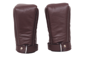 Brown Padded Bondage Mittens
