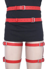 leather thigh harness , leather leg harness​, leather waite harness , leather harness