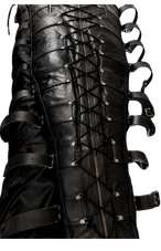 leather full-body sleepsack, leather sleepsack, leather sleepsack bondage bag