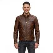 cowhide jacket, leather biker, cafe racer, mens leather, biker jacket, vintage jacket