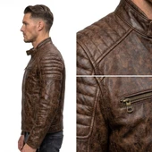 cowhide jacket, leather biker, cafe racer, mens leather, biker jacket, vintage jacket