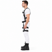 genuine leather harness, leather tactical harness, leather chest harness, adjustable leather harness, handmade leather harness, leather harness for men