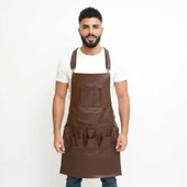 leather welding apron, leather woodwork apron, leather carpenter apron, leather blacksmith apron, leather butcher apron