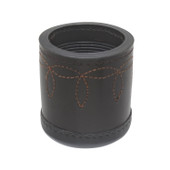 leather dice cup