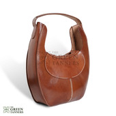 Leather shoulder bag, Leather bag