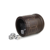 dice cups leather