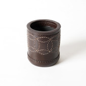 Leather Dice Cups, Brown Dice Cup, Leather Dice Cup, Dice Shaker, Leather Dice Shaker,