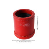 leather dice cup leather dice cup