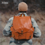 Leather Backpack, Genuine leather Backpack