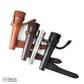 Hunting Flask with Case, Hunting Flask with Leather Case, Hunting Flask Bottle, hunting flask for saddle
