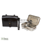 Sandwich Tin, Sandwich Tin with Leather Case