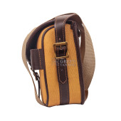 Canvas Leather Bag, Canvas Shooting Bag, Canvas Leather Cartridge Bag, Shotgun Cartridge Bag, cartridge bag
