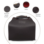 leather Ammo bag, leather cartridge bag, shotgun cartridge holder