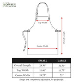 Leather Chef Apron, Leather Cooking Apron