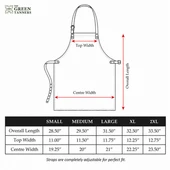 Specification image of Brown Leather Apron