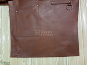 Leather Chef Apron, Leather Cooking Apron, Leather BBQ Apron, Leather Grilling Apron
