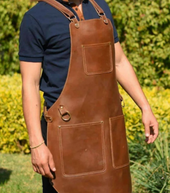 Leather Chef Apron