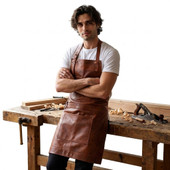 leather welding apron, leather woodwork apron, leather chef apron, leather carpenter apron, chef apron, butcher apron