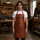 leather welding apron, leather woodwork apron, leather chef apron, leather carpenter apron, chef apron, butcher apron